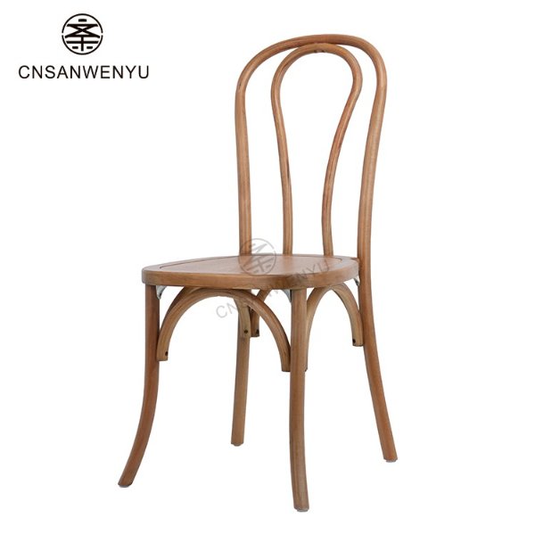 Nordic Teak Crossback Chairs | Modern Luxury Indoor/Outdoor Seating