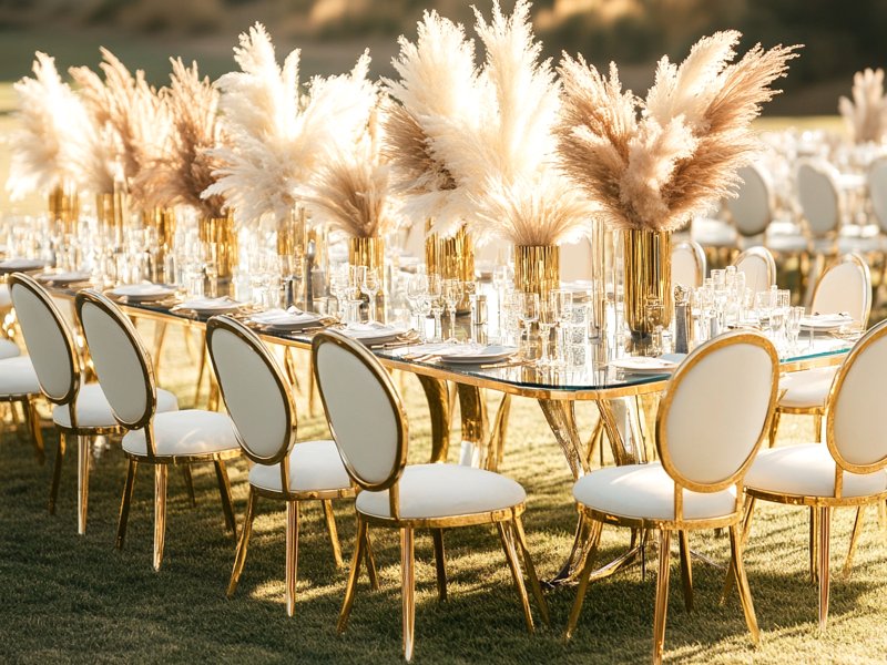 Stainless Steel Chair & Stainless Steel Table