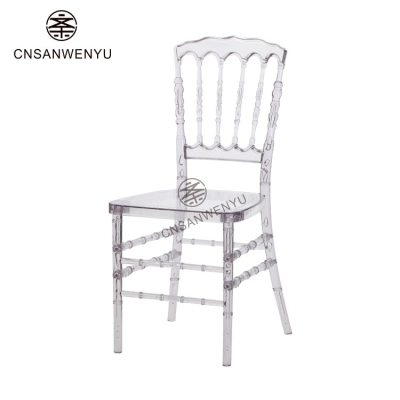 Wholesale Crystal Acrylic Napoleon Chairs | Transparent Wedding & Event Seating