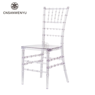 Wholesale Transparent Chiavari Chairs | Crystal Acrylic Wedding & Hotel Seating