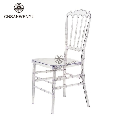 Wholesale Crystal Tiffany Acrylic Chairs | Transparent Banquet & Wedding Seating for Events