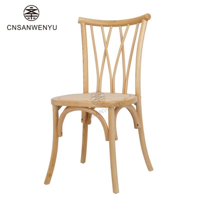 Solid Wood Crossback Chairs | Wholesale Rustic Wedding & Banquet Seating