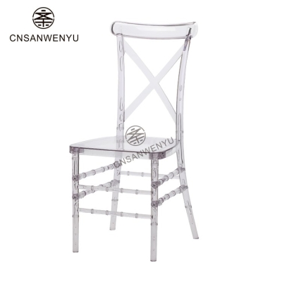 Wholesale Crystal Clear Acrylic Chairs | Transparent Banquet & Wedding Seating for Events