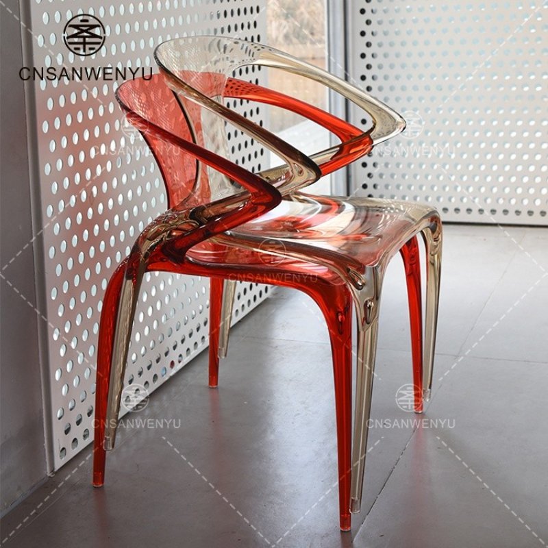 Transparent Acrylic Bridge Chairs | Modern Wedding & Banquet Seating OEM Supplier