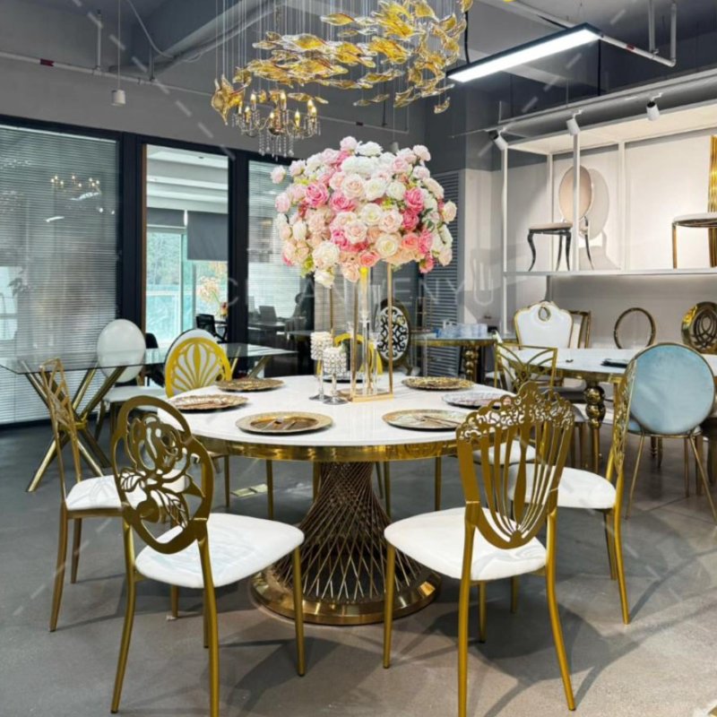 One-Stop Luxury Wedding Furniture Solution | Tables, Chairs & Lighting OEM Factory