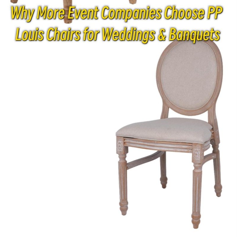 PP Knock-Down Louis Chair Wholesale | Wedding, Banquet & Event Chairs Supplier