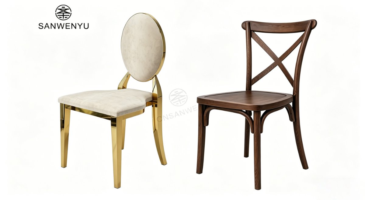 Stainless Steel Chairs vs Resin Chairs for Wedding Events: Which is Better?